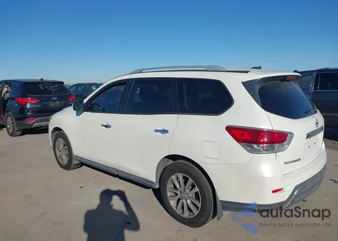 2015 Nissan Pathfinder Sv из США, поврежденный, VIN 5N1AR2MN6FC684146